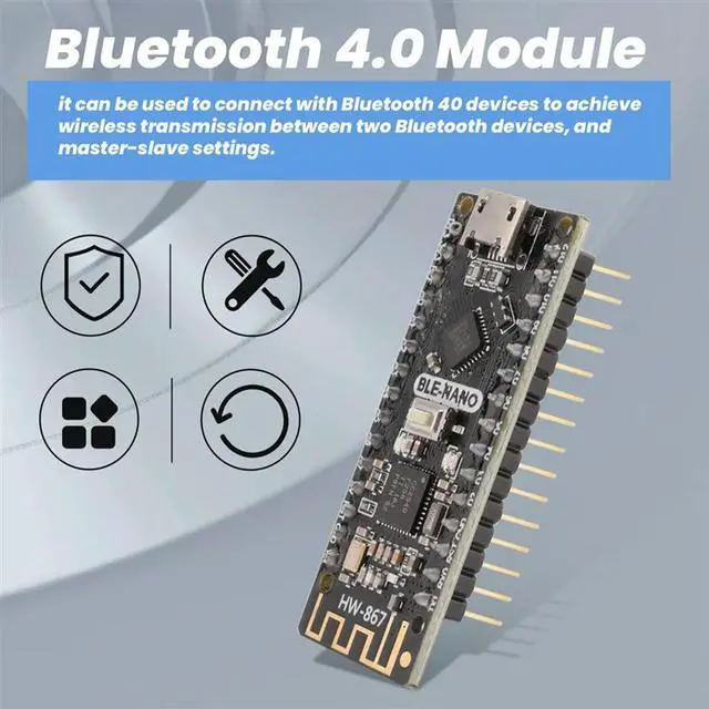 Alt view image 3 of 4 - CC2540F256 Module Integrated Bluetooth 4.0/Ble-Nano Motherboard For Nano