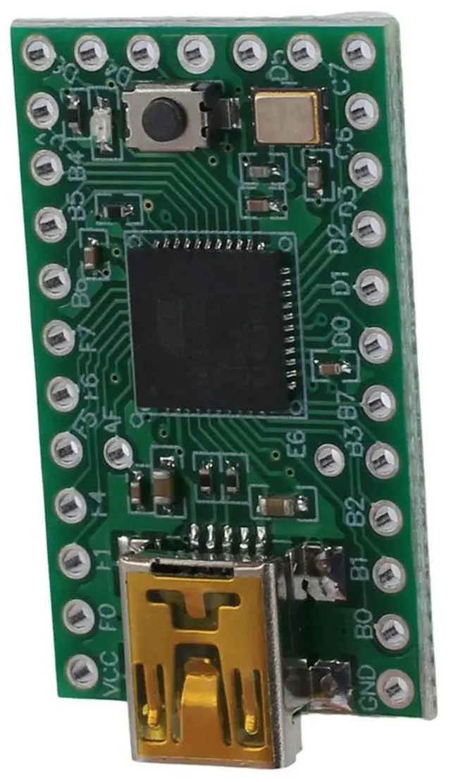 Alt view image 4 of 4 - Teensy 2.0 USB AVR ATMEGA32U4 Development Board Expansion Board U Disk Experiment Board With Data Cable For