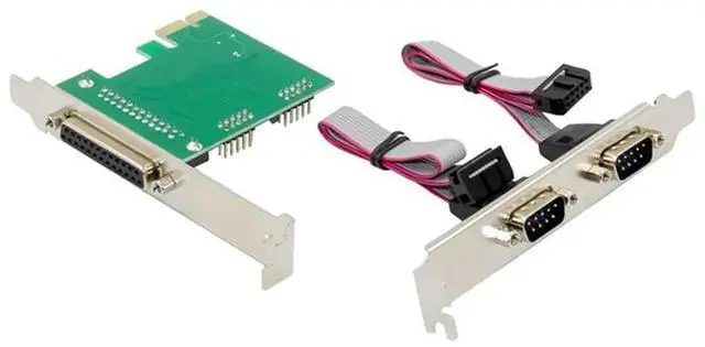 Alt view image 2 of 4 - Expansion Card ST317 Pcie X1 AX99100 2S1P Industrial RS232+LTP Control Multi-Function Convenient Expansion Card Computer