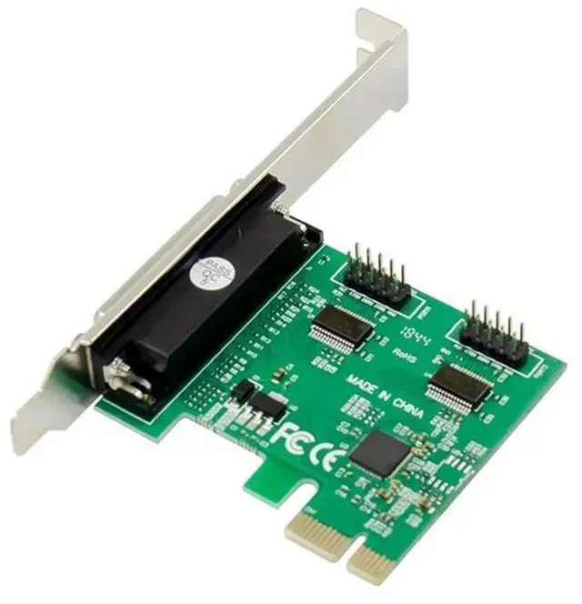 Alt view image 4 of 4 - Expansion Card ST317 Pcie X1 AX99100 2S1P Industrial RS232+LTP Control Multi-Function Convenient Expansion Card Computer