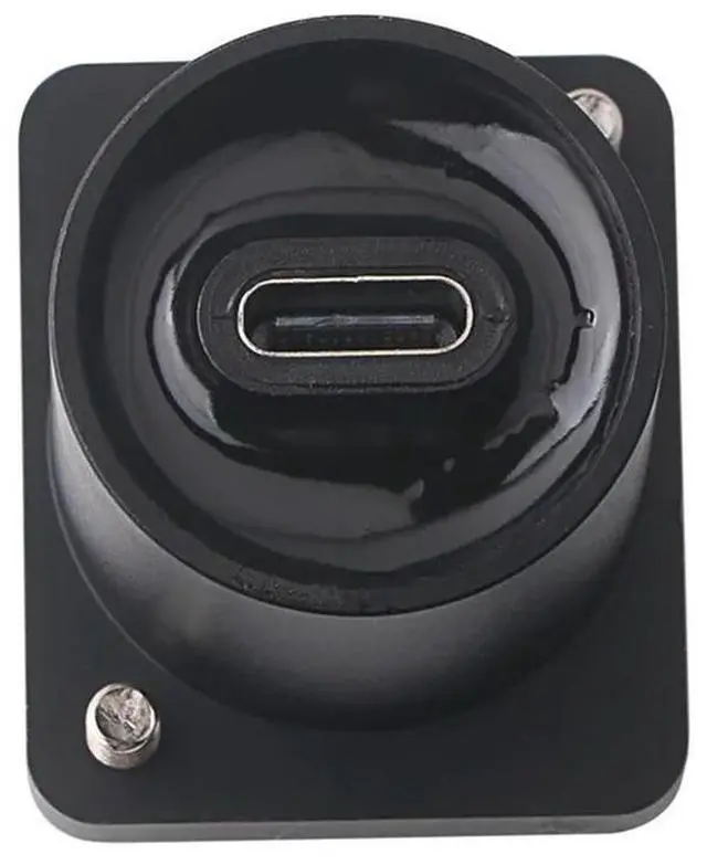 Main image of USB USBC Type C Typec Female To Female F-F Panel Mount Extention Round Adapter