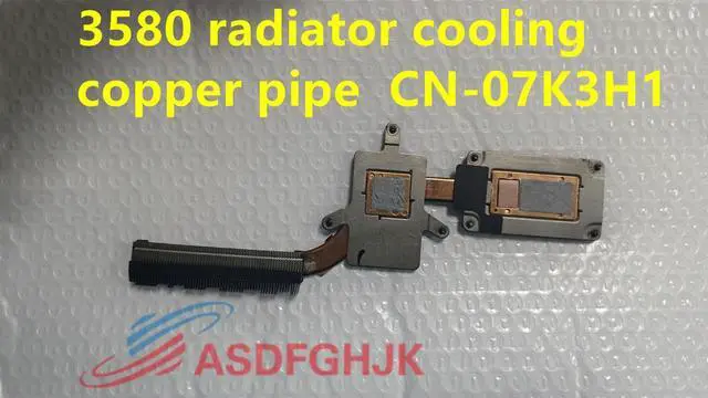 Main image of for /Latitude 3480 3580 Radiator fin Heat dissipation tube 07K3H1