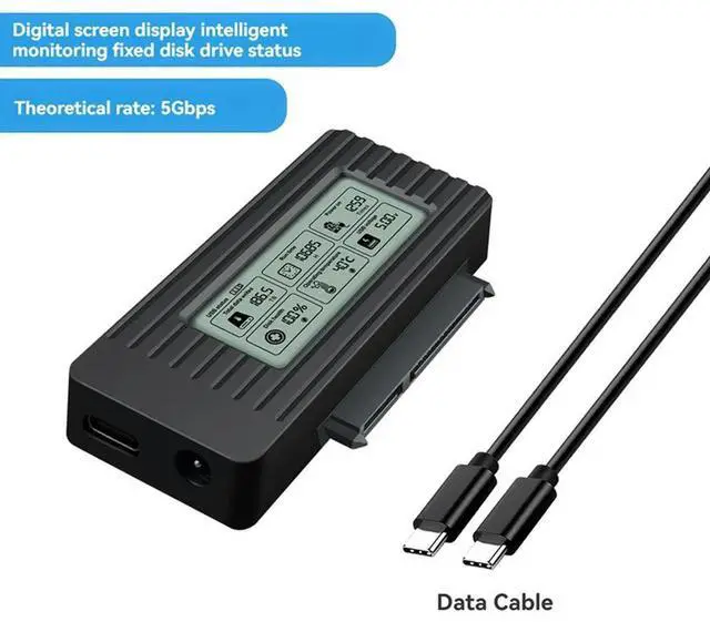 Main image of Shuole USB C To SATA IDE Hard Disk Adapter Converter Cable For 3.5 2.5 Inch HDD/SSD SATA III Hard Drive Adapter For PC La