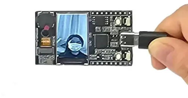 Alt view image 2 of 4 - 1 PCS For Raspberry Pi Pico RP2040 Camera Development Board PICO-CAM-B 1.14Inch ST 7789 LCD Display Module With Buzzer Black