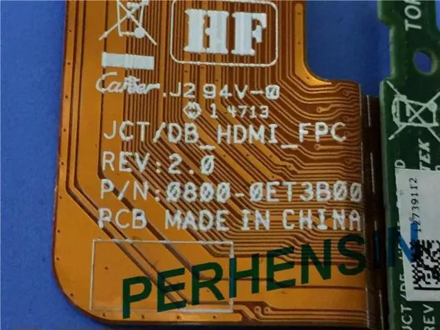 Main image of wholesale for Venue 11 Pro 7130 Tablet Pro 7139 HDMI Charge Port PCB Board jct db hdmin Work ly