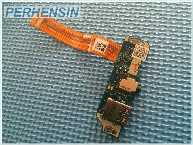 Main image of For Latitude E7440 Audro Jack USB Switch Board w/ Cable H65F0 LS-9591P RF1X0 0RF1X0 Work