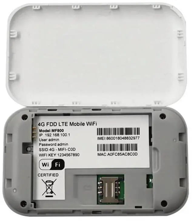 Main image of 4G Wireless Router Modem Mifi 150Mbps Support 10 Users + Sim Card Slot