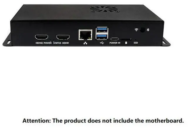 Alt view image 3 of 4 - CM5 l Case For Raspberry Pi Compute Module 5 IO Board With Cooling Fan