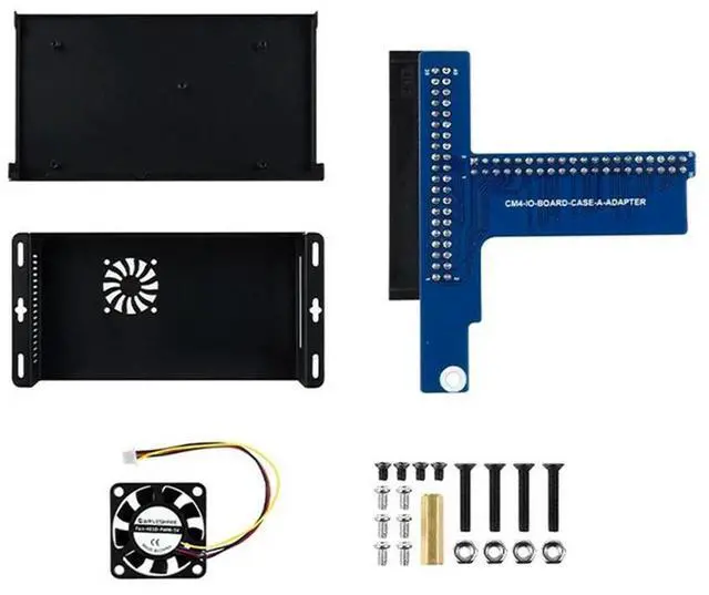 Alt view image 4 of 4 - CM5 l Case For Raspberry Pi Compute Module 5 IO Board With Cooling Fan