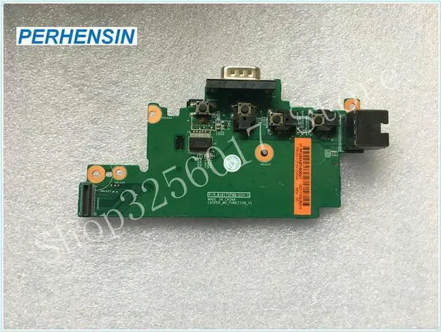 Main image of Laptop FOR 8560p ProBook 6560b Ethernet VGA Port Power Button Board 01015HC00-600-G Tested Fast Shipping