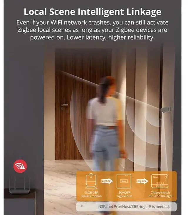 Alt view image 3 of 4 - Zigbee Motion Sensor Human Presence Sensor Infrared Detection Alarm Home For Alexa Google Home things Alice