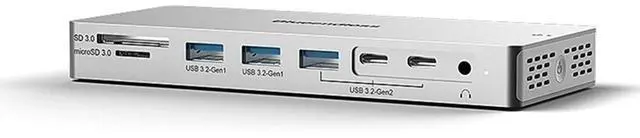 Alt view image 3 of 4 - BLUEENDLESS 14 In 1 Docking Station Multi-Function 4K 60Hz HD Resolution USB 3.2 Transfer 10GBPS Docking Station