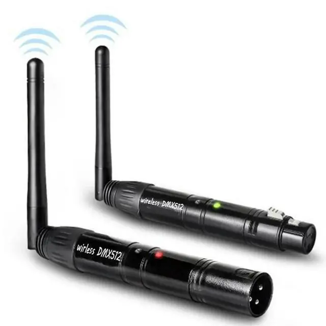 Alt view image 3 of 4 - Wireless DMX512 Controller Stage Light Receiver DMX512 Console Transmitter Wireless Transceiver With US Plug Durable Easy