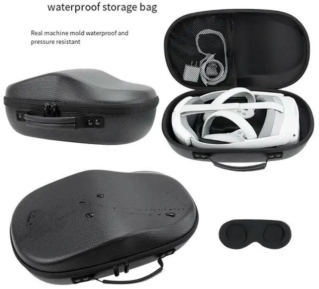 Alt view image 4 of 4 - EVA Bag VR Glasses Multifunctional Bag For Pico 4 Host Waterproof Bag Pico4 All-In-One