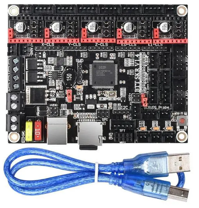Main image of BIGTREETECH BTT SKR 1.4 Motherboard 3D Printer Parts 32Bit Control Board For Ender 3 V2 Upgrade For Voron 2.4 DIY