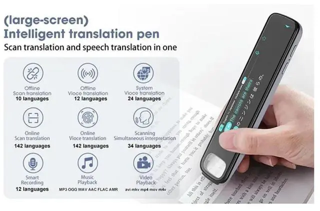 Main image of X10 Reading Translation Pen Translation Pen 142 Language Voice Scanning Pen Mutual Translation Dictionary AI Translator P