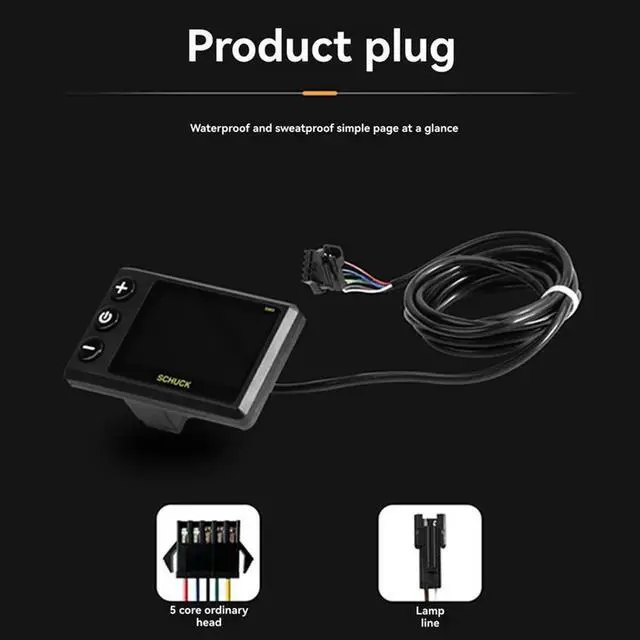 Main image of 36V 48V 22A Brushless Controller S869 Meter LCD Display 24V-72V+Throttle Kit Forelectric Scooter E-Bike Repair Kit