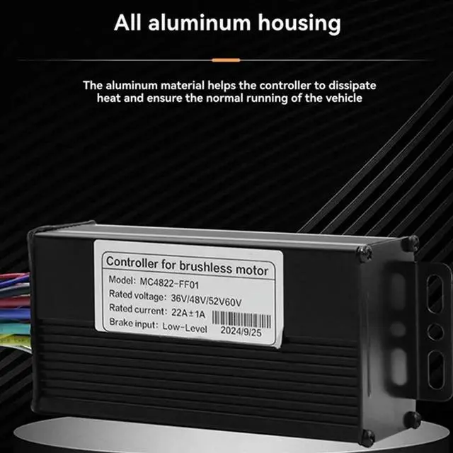 Alt view image 3 of 4 - 36V 48V 22A Brushless Controller S869 Meter LCD Display 24V-72V+Throttle Kit Forelectric Scooter E-Bike Repair Kit