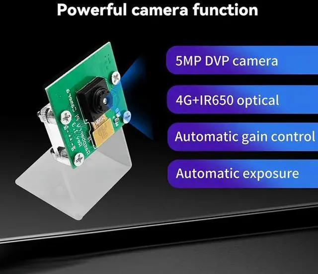 Alt view image 2 of 4 - HR01 Halow Module Pi-Camlow For Raspberry Pi HAT 5MP Camera 2KM Range 32.5Mbps Mesh Networking