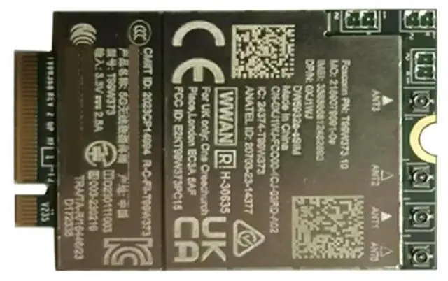 Alt view image 2 of 3 - T99W175 X55 4G 5G Module Network Adapter Card SPS M74018-005 SA L83050-003 For Elite Folio 13.5 Inch 2-In-1 PC Laptop