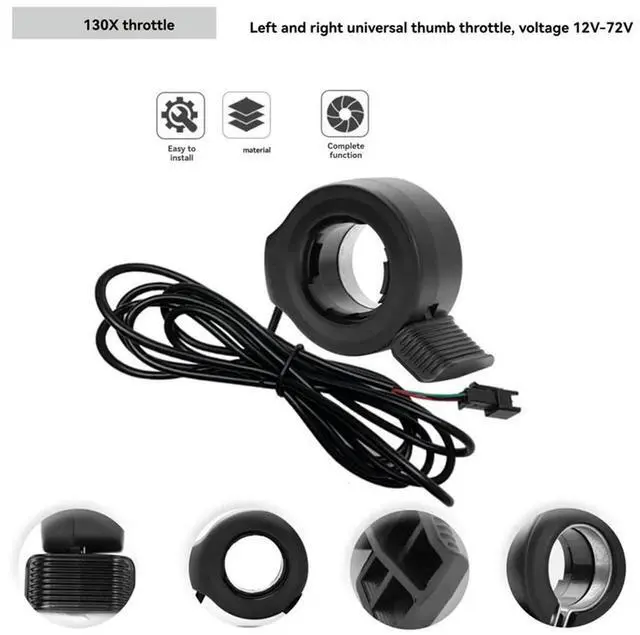 Alt view image 2 of 4 - 36V 48V 52V 40A Brushless Controller Motor S869 Meter LCD Display 24V-72V+Throttle Kit Forelectric Scooter E-Bike Repair Kit