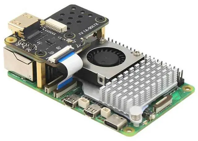 Alt view image 3 of 4 - X1300 -Compatible To CSI-2 Module With I2S Audio Accessory Board Supports 1080P@60Fp I2S Audio For Raspberry Pi 5