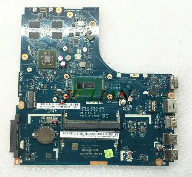 Main image of Changing Motherboard For B50-80 N50-80 Laptop Motherboard 5B20K84256 ZIWB2 / ZIWB3 / ZIWE1 LA-B091P 2G Test Function