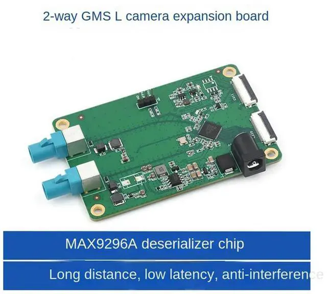 Alt view image 3 of 4 - Expansion Board 2 Channel GMSL Camera Expansion Board With MAX9296A Deserialization Chip For Jetson Orin Mainboards