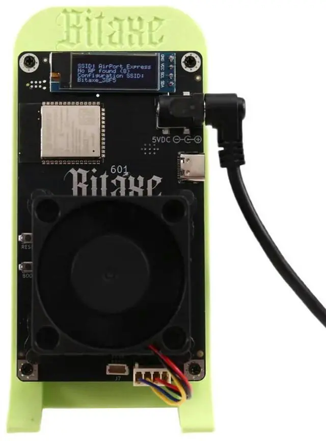 Alt view image 2 of 3 - Bitaxe Gamma 601 Solo Miner 1.2TH/S 18-22W Bitcoin Crypto BTC Miner BM1370 Asic Chip From Antminer S21 Pro