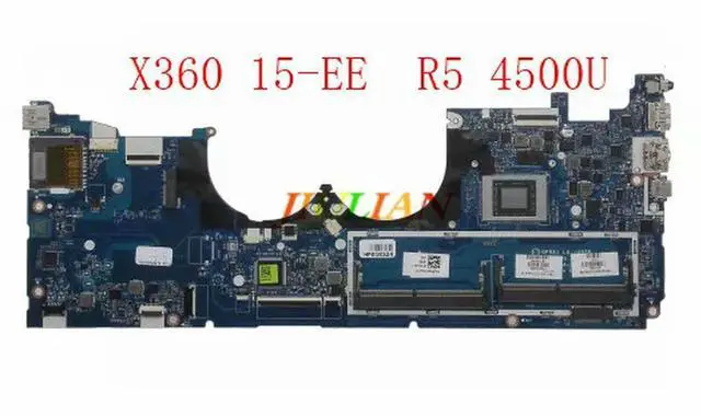 Main image of System Motherboard L93113-601 For X360 15-EE Mainboard GPR51 LA-J493P RYZEN 5 4500U Working OK