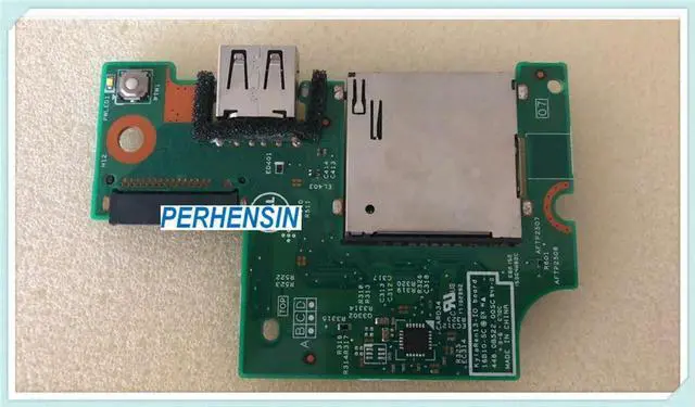 Main image of FOR Inspiron Power Button USB SD Card Reader IO Circuit Board 448.0522.00sc CN-B52D06 Tested Fast Shipping