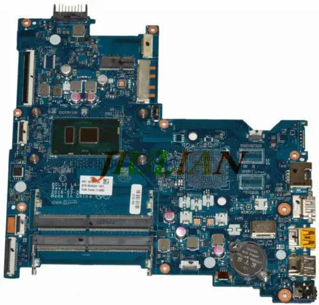 Main image of Notebook Motherboard 854934-001 LA-D704P For 15-AY Series Laptop Motherboard 854934-601 with i7-6500U Tested