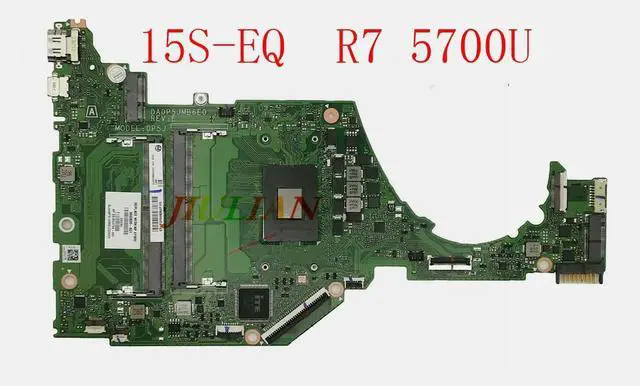 Main image of Laptop Mainboard DA0P5JMB6E0 For 15S-EQ Motherboard Main Board Ryzen 7 5700U M40930-601 Working OK