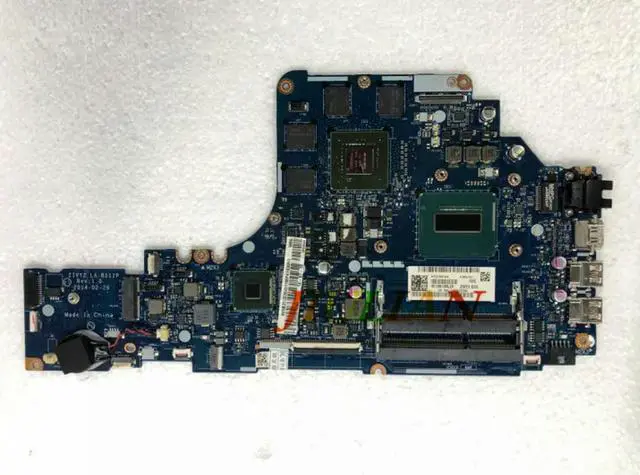 Main image of Motherboard Para For Y50-70 Series Laptop Mainboard LA-B111P With I7 CPU Onboard 5B20G57045 Tested & Working