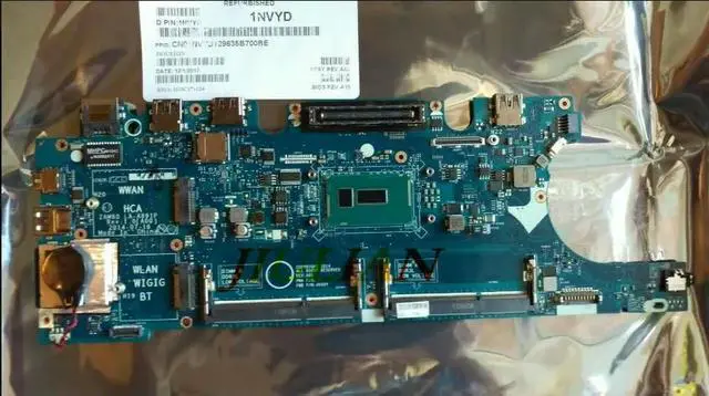 Main image of Mainboard 01NVYD For Latitude E5250 Laptop Motherboard - With CPU i7 2.6GHz - 1NVYD 01NVYD Tested & Working