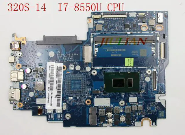 Main image of LA-E541P For 320S-14  I7-8550U CPU Laptop MOTHERBOARD MAINBOARD 5B20Q23399 WIN UMA Tested & Working