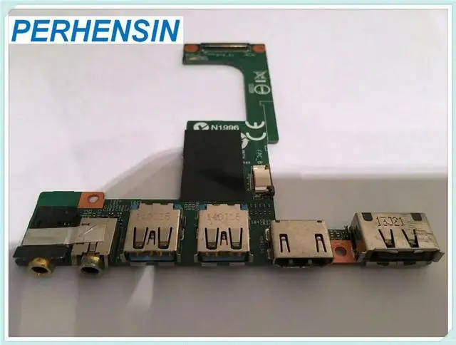 Main image of FOR GE60 Laptop Dual USB, HDMI Audio Port Board MS-16GF MS-16GFB MS-16GF1 REV 1.1 REV 3.0