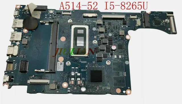 Main image of Good NBHDQ11002 For aspire A514-52 A514-52G A514-52K Laptop Motherboard NB.HDQ11.002 I5-8265U 4GB Working OK