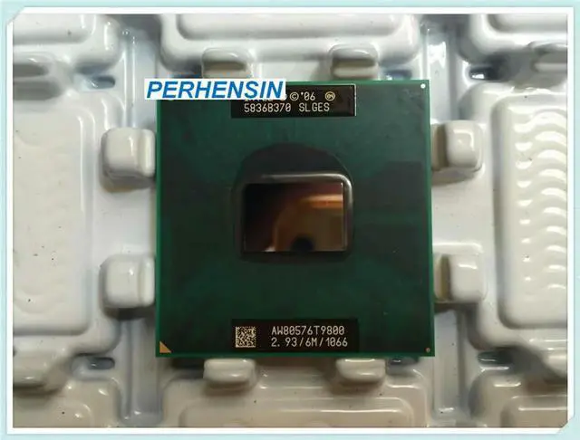 Main image of FOR Laptop Core 2 Duo T9800 CPU 6M Cache 2.93GHz 1066 Dual-Core Socket 479 forGM45 PM45 9800 IN STOCK Test OK