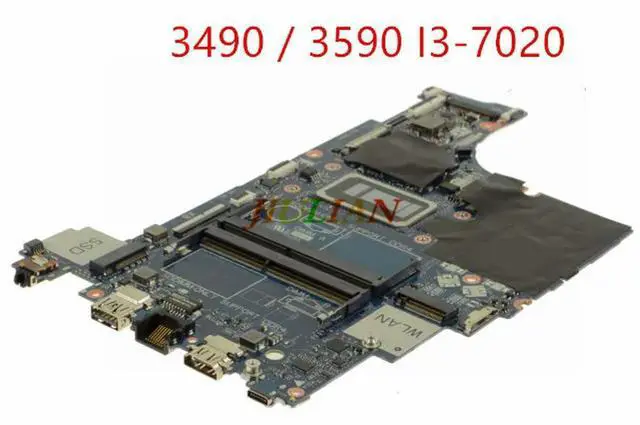 Main image of CAL50/DAL10 LA-F116P For OEM Latitude 3490 / 3590 Motherboard System Board With  I3-7020 2.3GHz CPU - FVM2M 0FVM2M Working