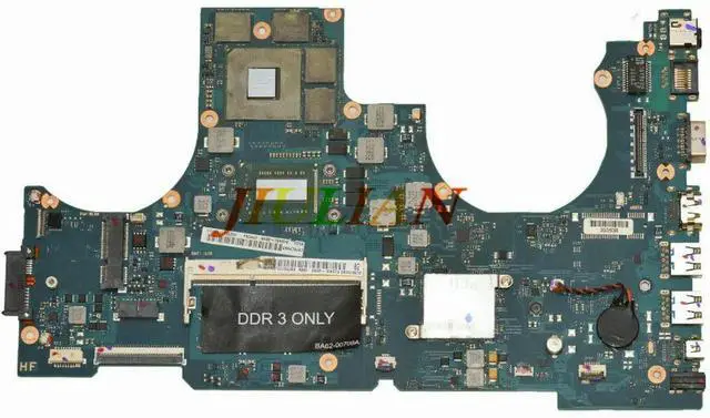 Main image of Replacement Laptop Motherboard For NP700Z7C Laptop Motherboard w/ i7-3615QM 2.3GHz CPU BA92-10497A