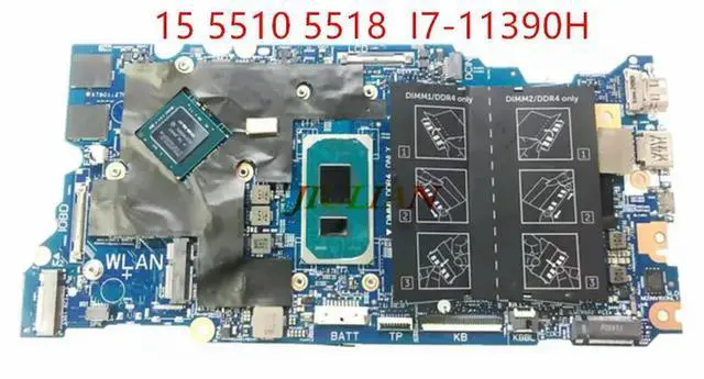 Main image of Scheda Madre For Inspiron 15 5510 5518 Motherboard 213109-1  I7-11390H CN-0Y20X4 0Y20X4 Y20X4 In Good Condition