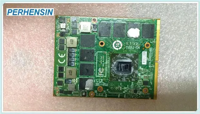 Main image of HD5870 HD 5870M 1GB DDR5 MS-1V0S1 109-B96031-00C VGA card For GX 740 MS-1727 GX640 GX740 GT660 GT663 GX660 GT680 GT683