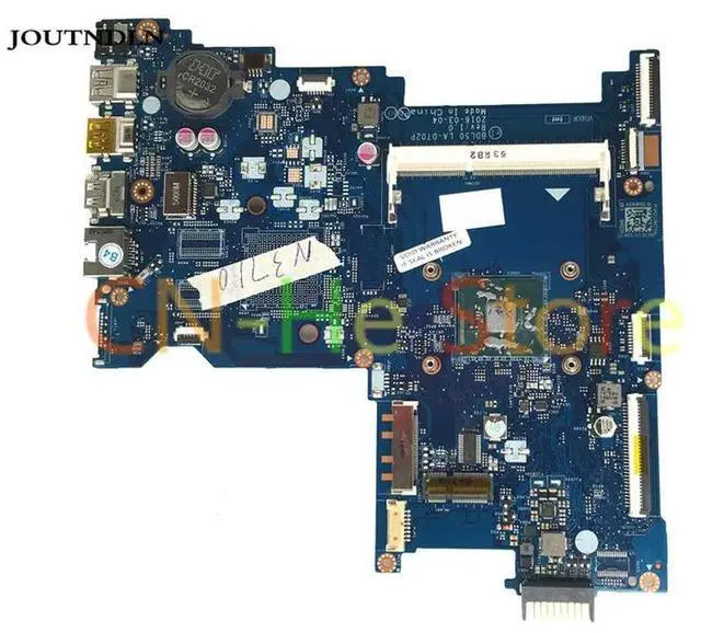 Main image of FOR 15-AY 15-AC 15-BA 15-AF laptop Motherboard 854948-601 BDL50 LA-D702P W/ N3710 CPU