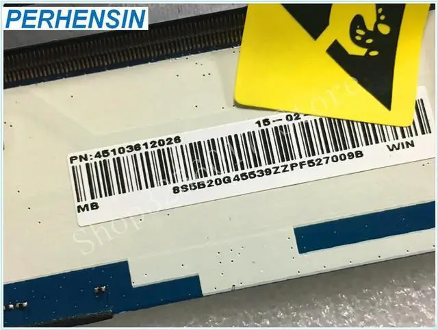 Main image of For FOR Z40-70 G50-70 Z50-70 Laptop MOTHERBOARD 5B20G45539 NM-A273 SR1E8 3558U Work