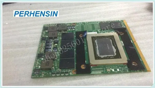 Main image of For GT680DX GT780DX Laptop MOTHERBOARD GRAPHICS CARD GTX570M MS-1W051 N12E-GT-A1 Test OK