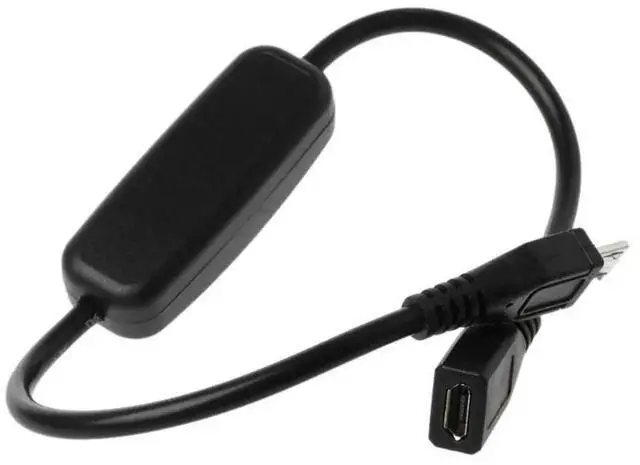 Main image of Micro USB Power Supply Extension Cable On Off Switch for Raspberry Pi Android
