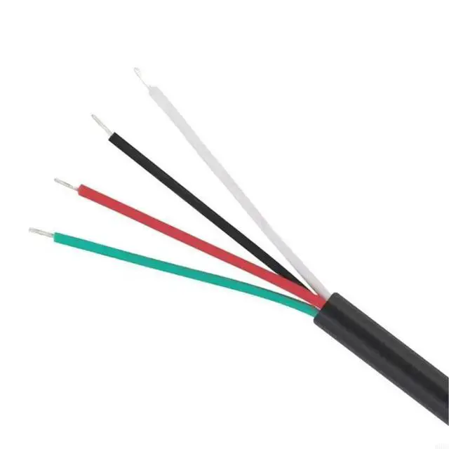 Alt view image 2 of 2 - 3.5mm to Speaker Wire Male Adapter to Bare Wire Pigtail Connector Adapter Repair Sound Cable for Microphone