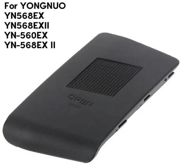 Main image of Camera Flash Door Cover for YONGNUO YN568EX YN568EXII YN-560EX YN-568EX II Replacement Door Lid Cap Spare Part
