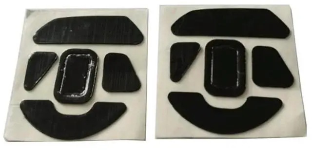 Alt view image 2 of 2 - Mouse Feet Curved Edge Mouse Skates Mouse Glides Pad for BASILISK V3 Gaming Mouse 2 Sets